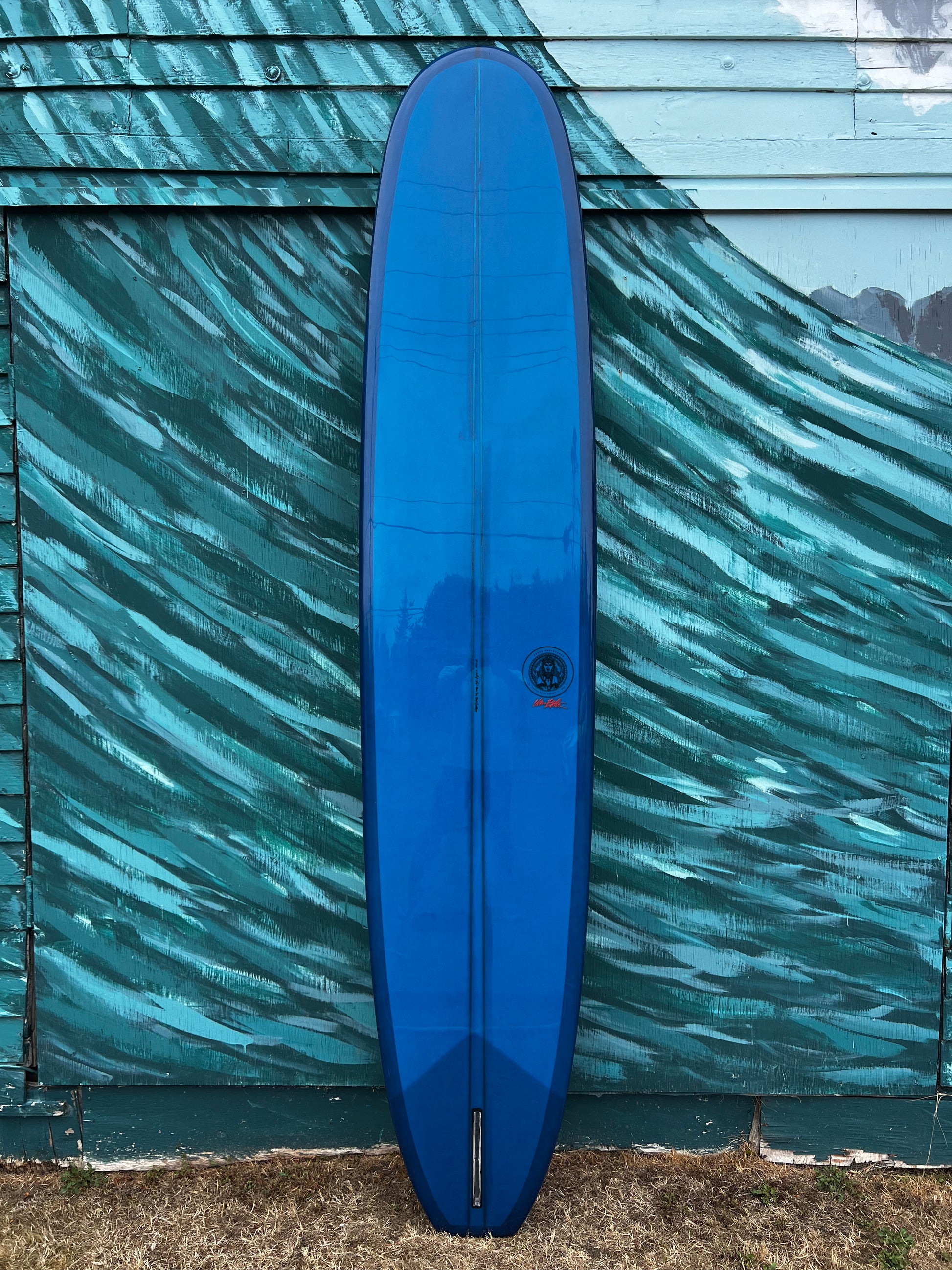 Bauer 10'0" Bull Kelp Longboard Surfboard - Bottom