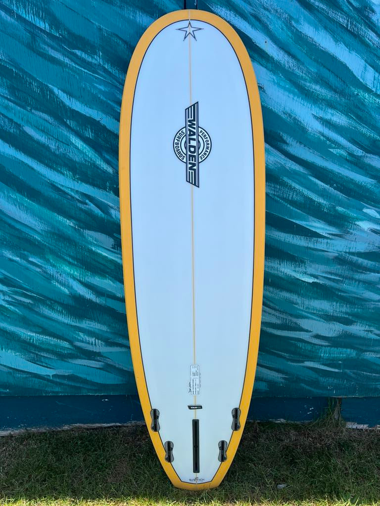 Walden 6'4" Micro Magic Shortboard Longboard Surfboard - Bottom