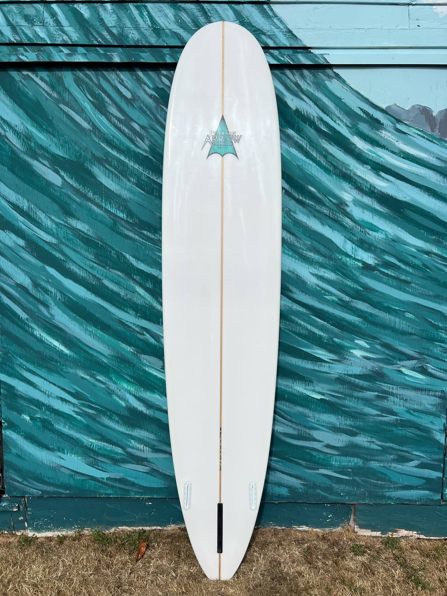 Pearson Arrow 9'4" Swirl Longboard Surfboard - Bottom