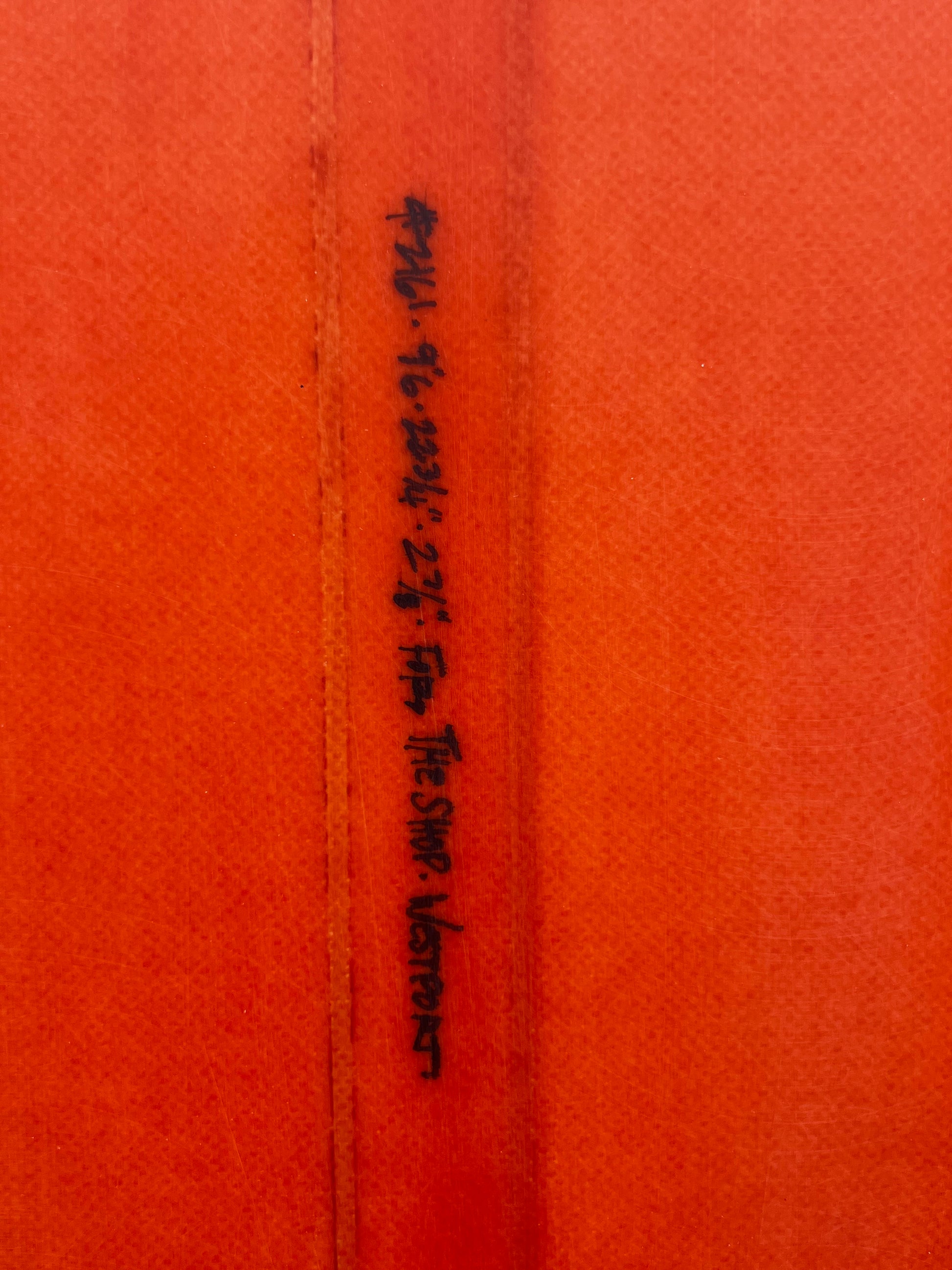 Bauer 9'6" Bull Whip Comp Longboard Surfboard - dims