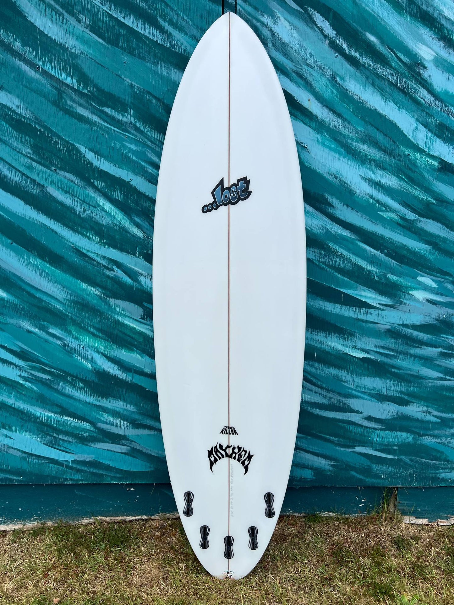LOST Mayhem 6'10" Crowd Killer Round Tail Shortboard Surfboard - Bottom