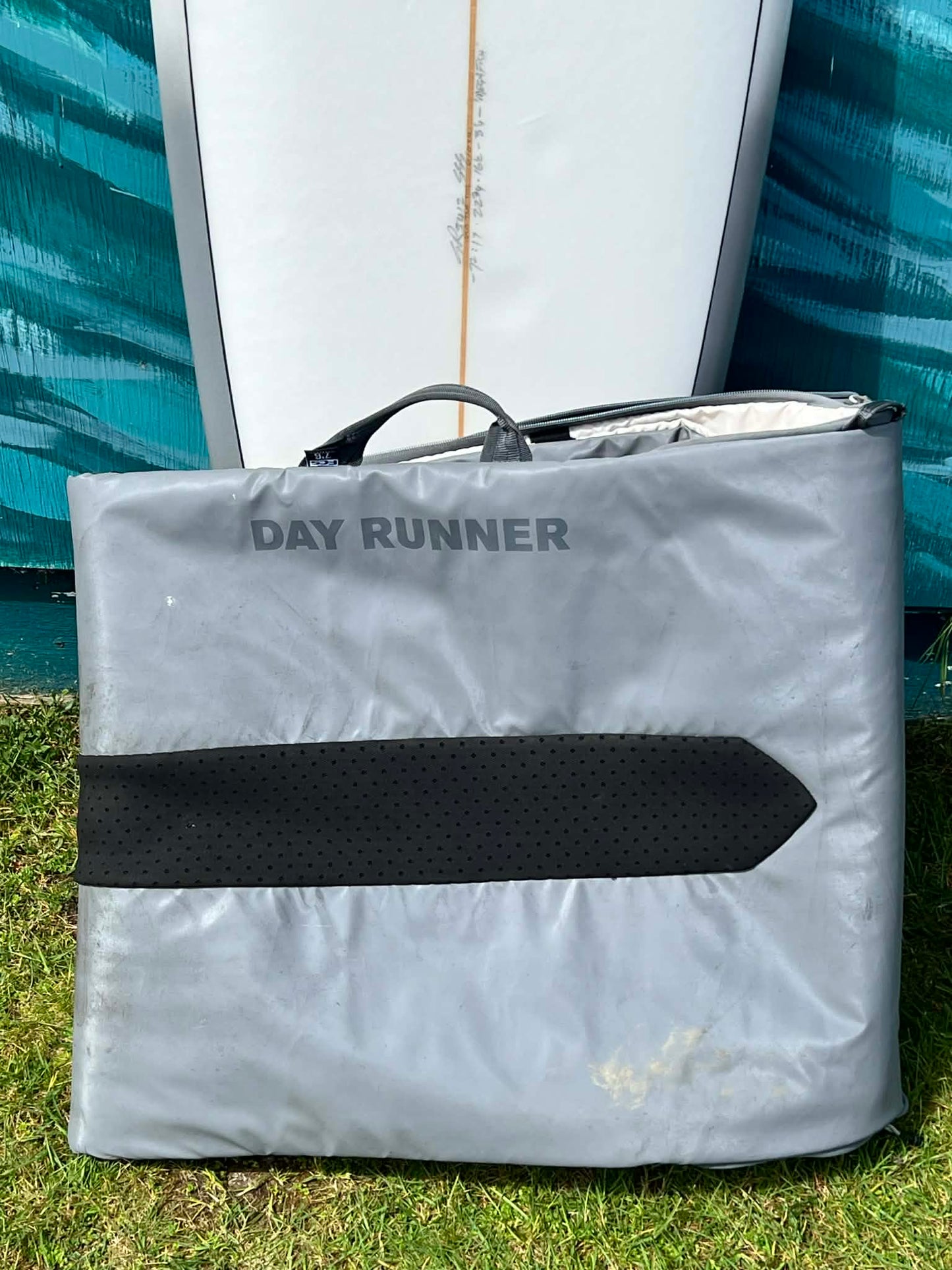 USED NWSD 6'10" Mega Fish Mid-Length Shortboard Surfboard - bag
