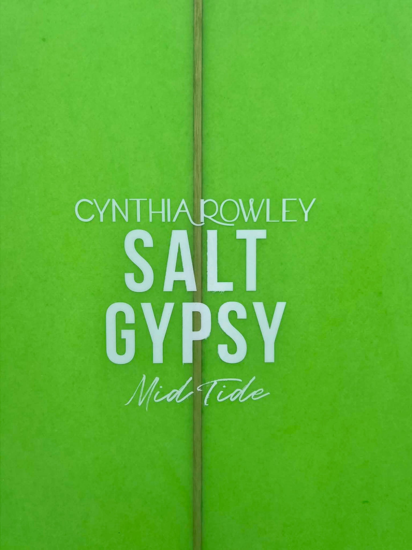 Salt Gypsy 7'0" Cynthia Rowley "Mid Tide" Mid-Length Longboard Surfboard -CR sig