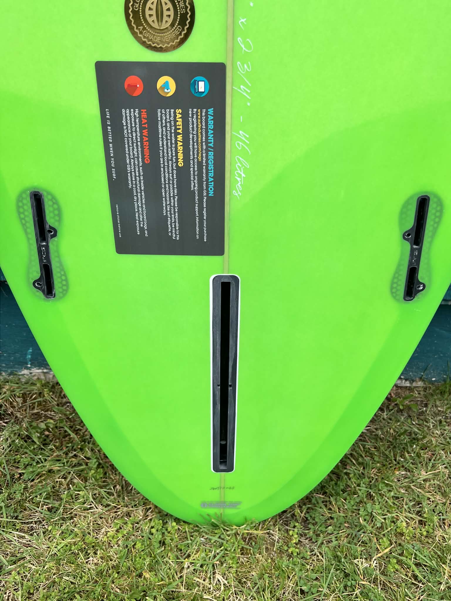 Salt Gypsy 7'0" Cynthia Rowley "Mid Tide" Mid-Length Longboard Surfboard - Boxes 