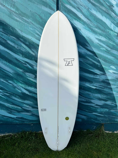 7S 6'2" "Double Down" Shortboard Surfboard - Bottom