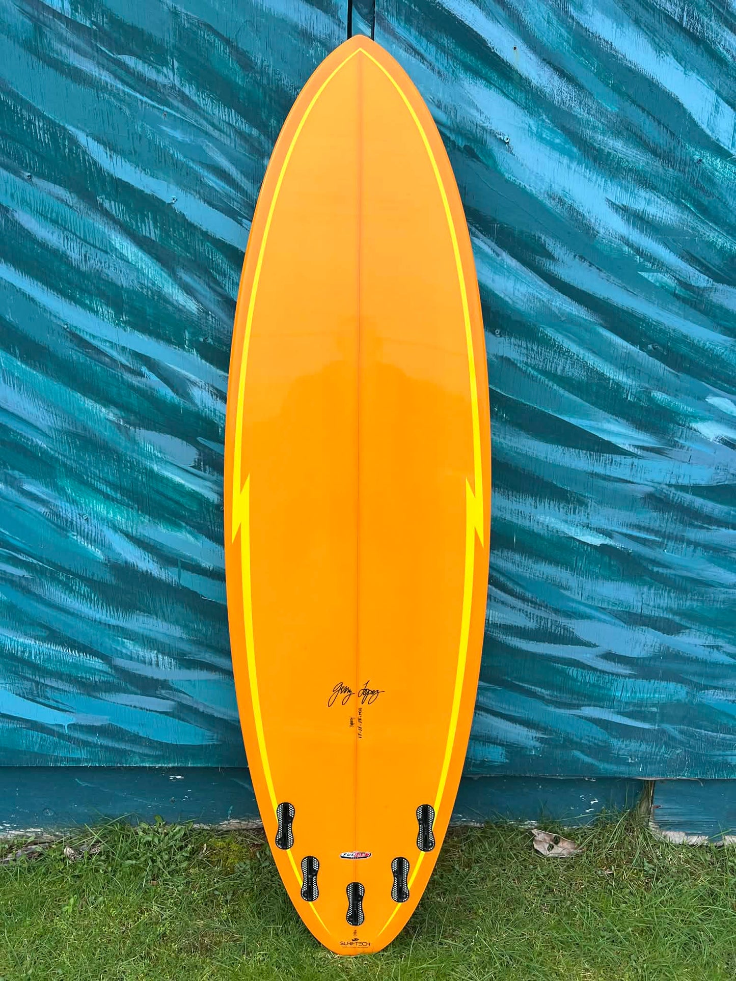 Gerry Lopez 6'0" Squirty Shortboard Surfboard - Bottom