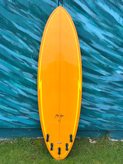 Gerry Lopez 6'0" Squirty Shortboard Surfboard - Bottom