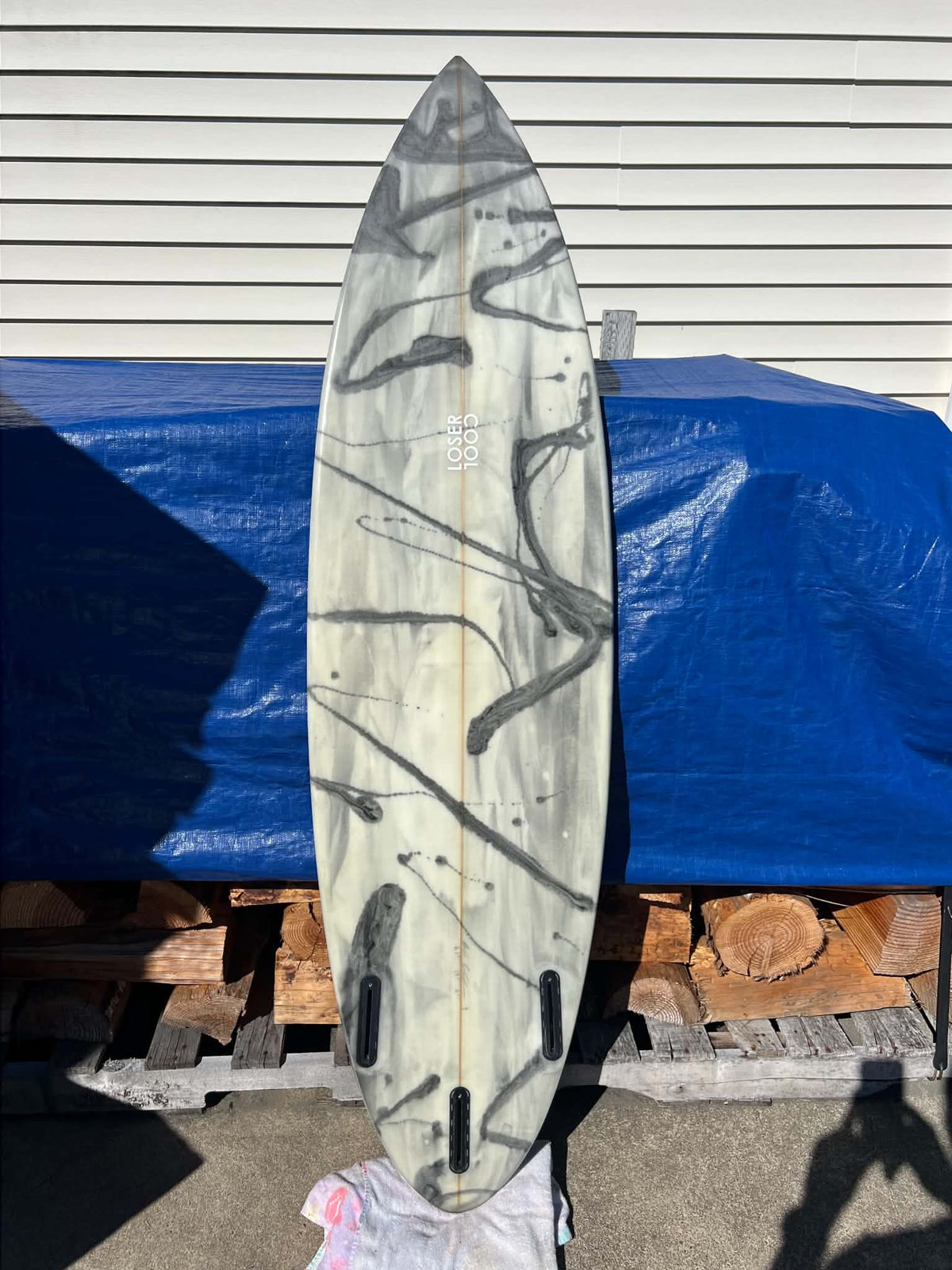 USED Loser Cool 6'1" Shortboard Surfboard - Bottom