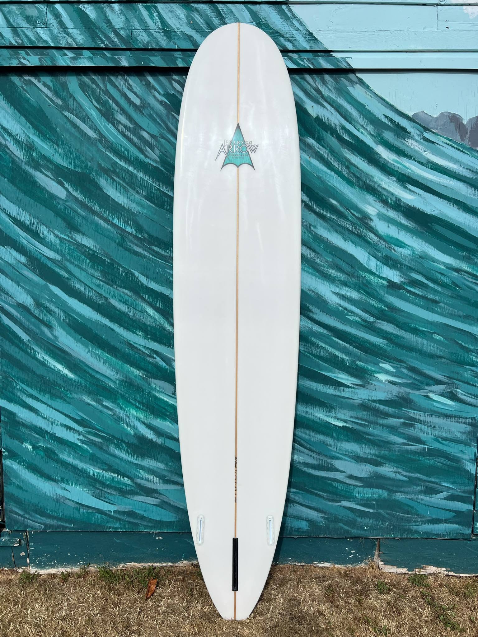 Pearson Arrow 9'4" Swirl Longboard Surfboard - Bottom