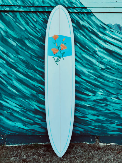 Brother Boards 9'0" California Poppy Longboard Surfboard