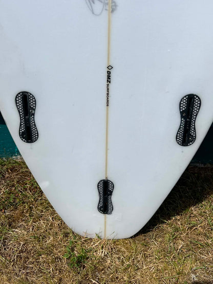 USED DMZ Surfboards 6'3" Thruster Shortboard Surfboard