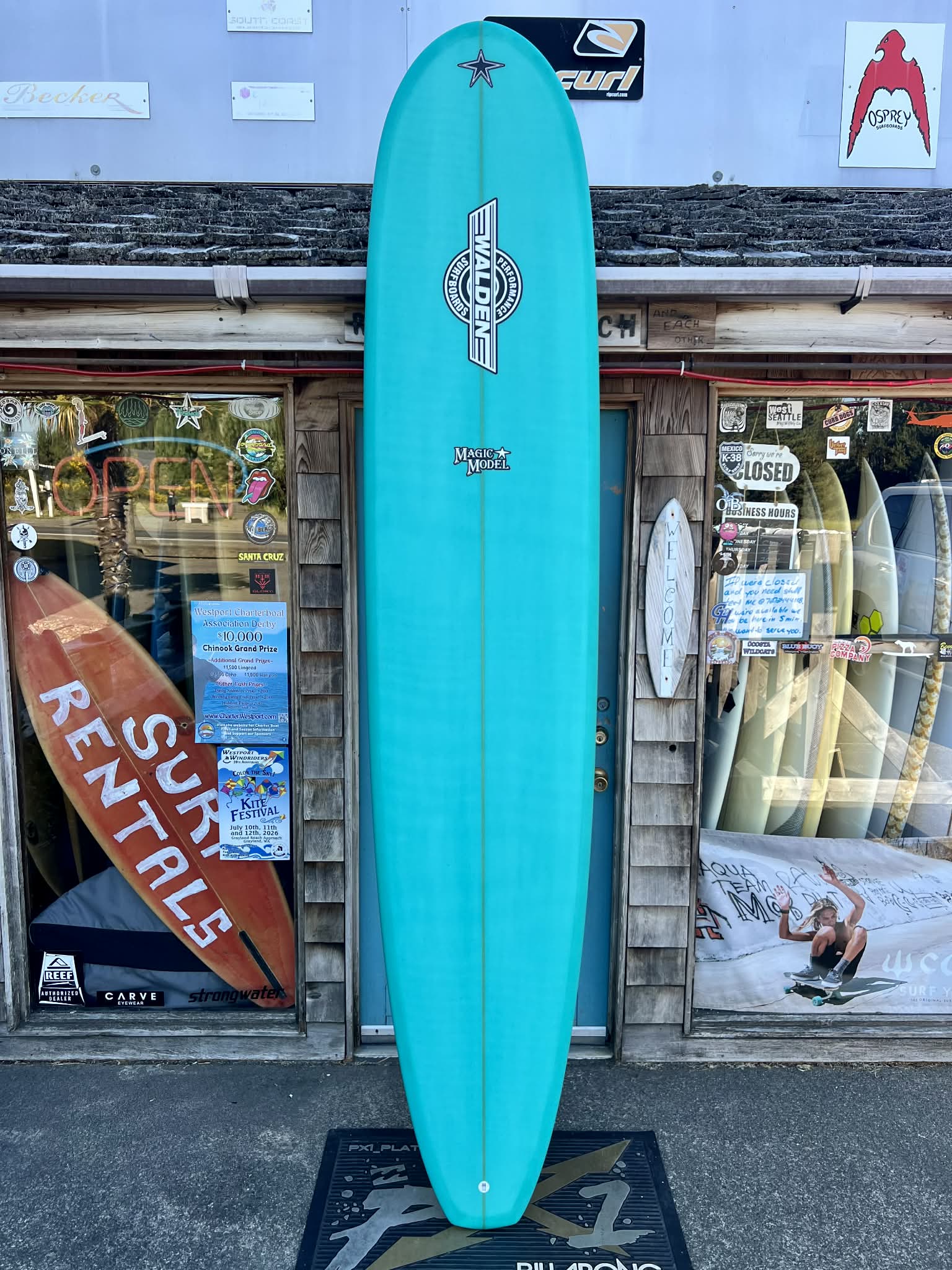 Walden 9'0" "Magic Model" Longboard Surfboard