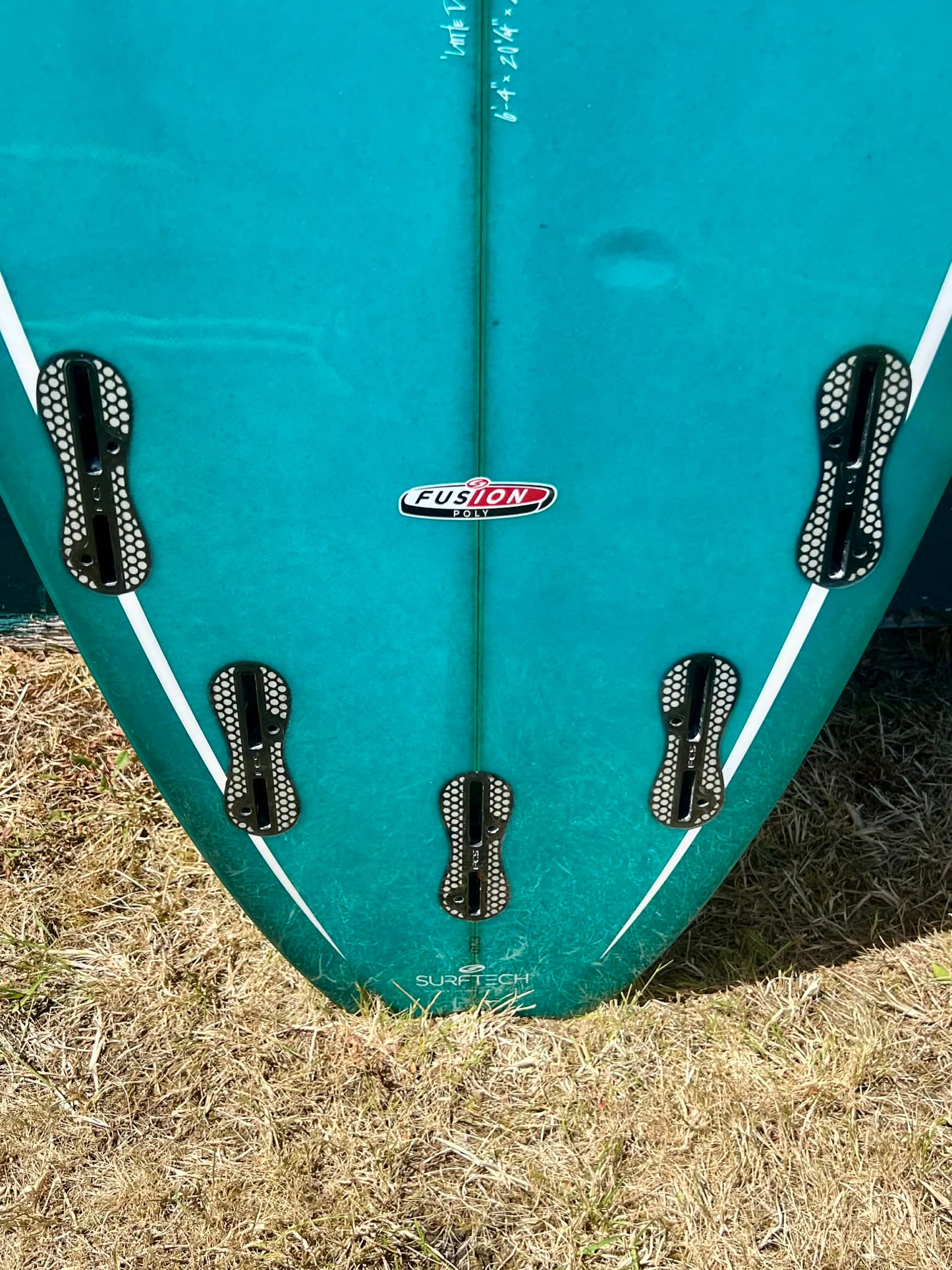 USED, Lightly! Gerry Lopez 6'4" Squirty Shortboard Surfboard - Fins