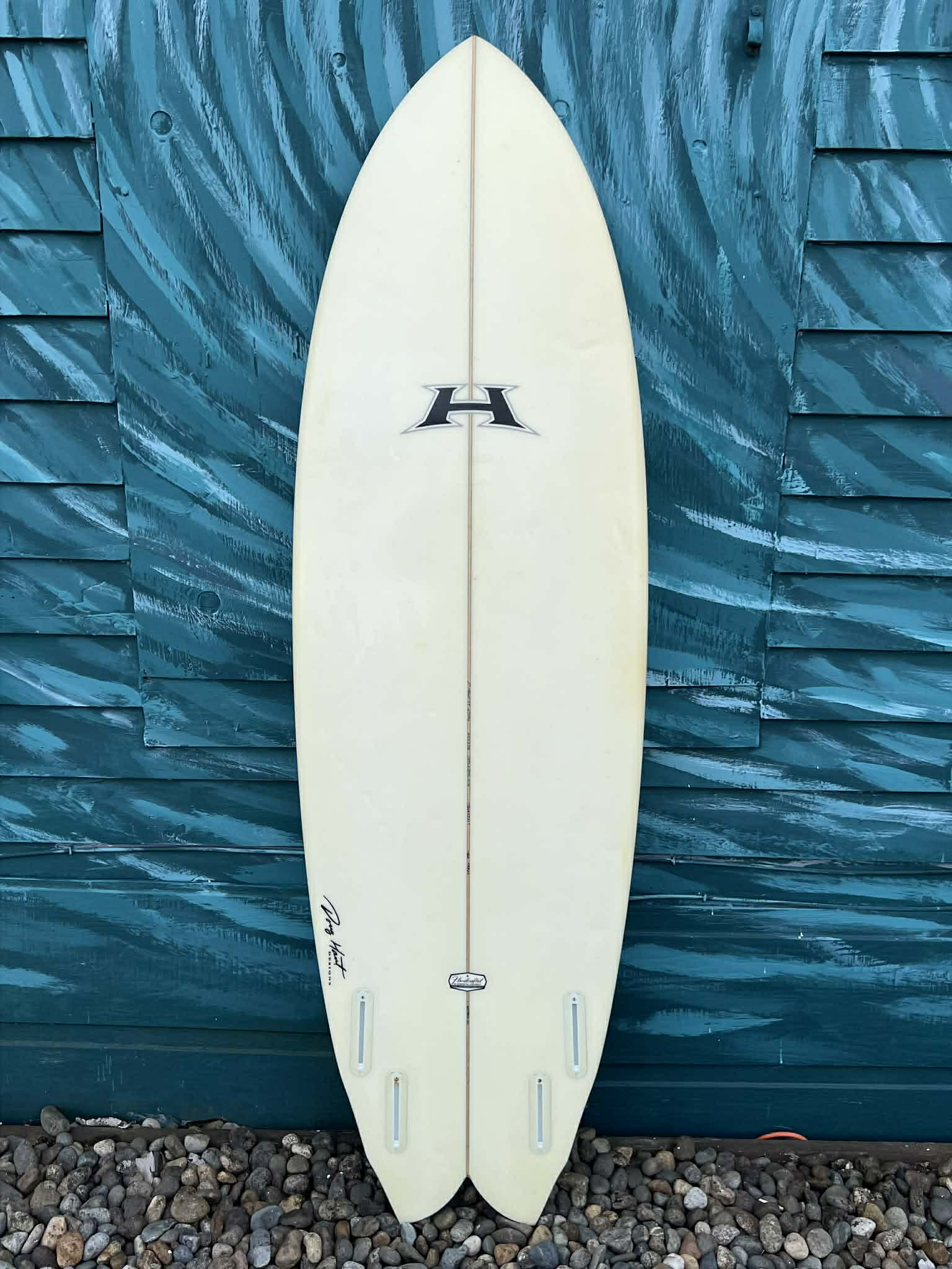 USED Haut 6'0" Fish Shortboard Surfboard - Bottom 
