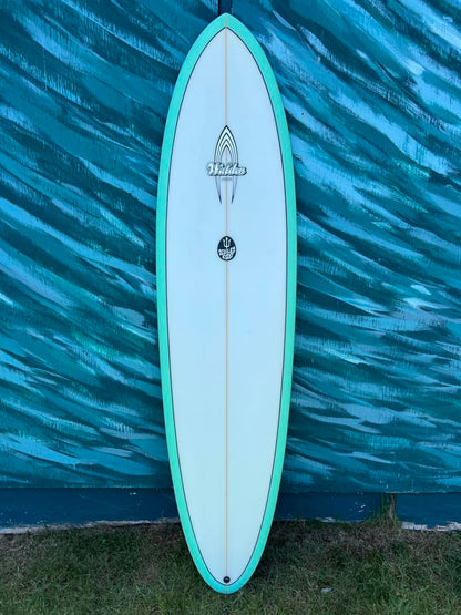 Walden 7'0 "Deviled Egg" Mid-Length Longboard Surfboard
