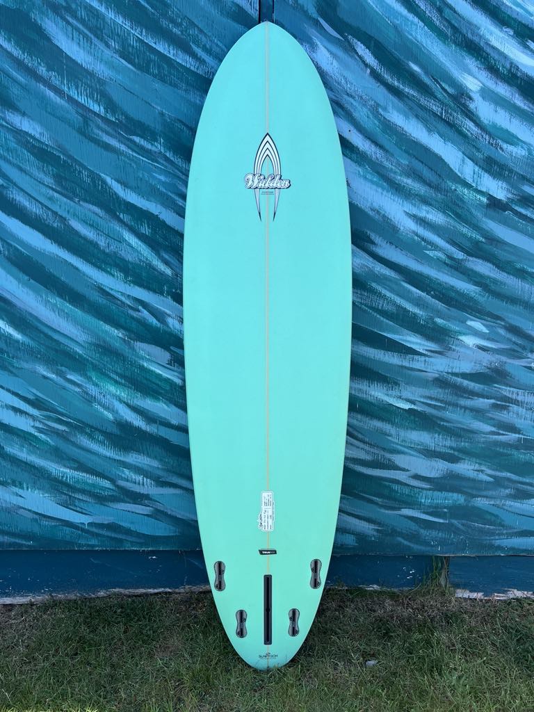 Walden 7'0 "Deviled Egg" Mid-Length Longboard Surfboard