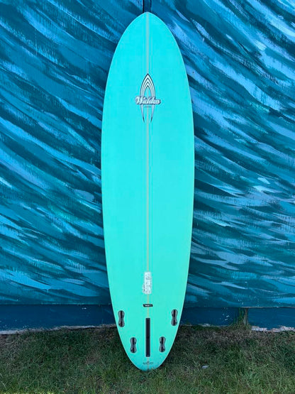 Walden 7'0 "Deviled Egg" Mid-Length Longboard Surfboard