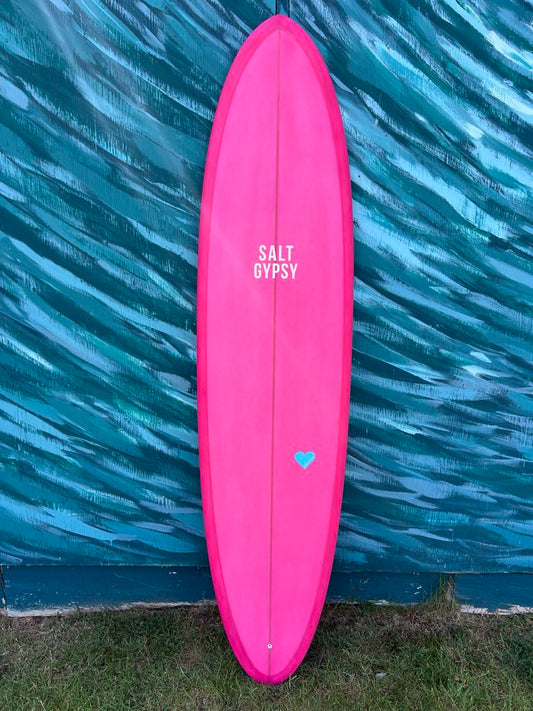 Salt Gypsy 7'8" Cynthia Rowley Mid Tide Mid-Length Longboard Surfboard