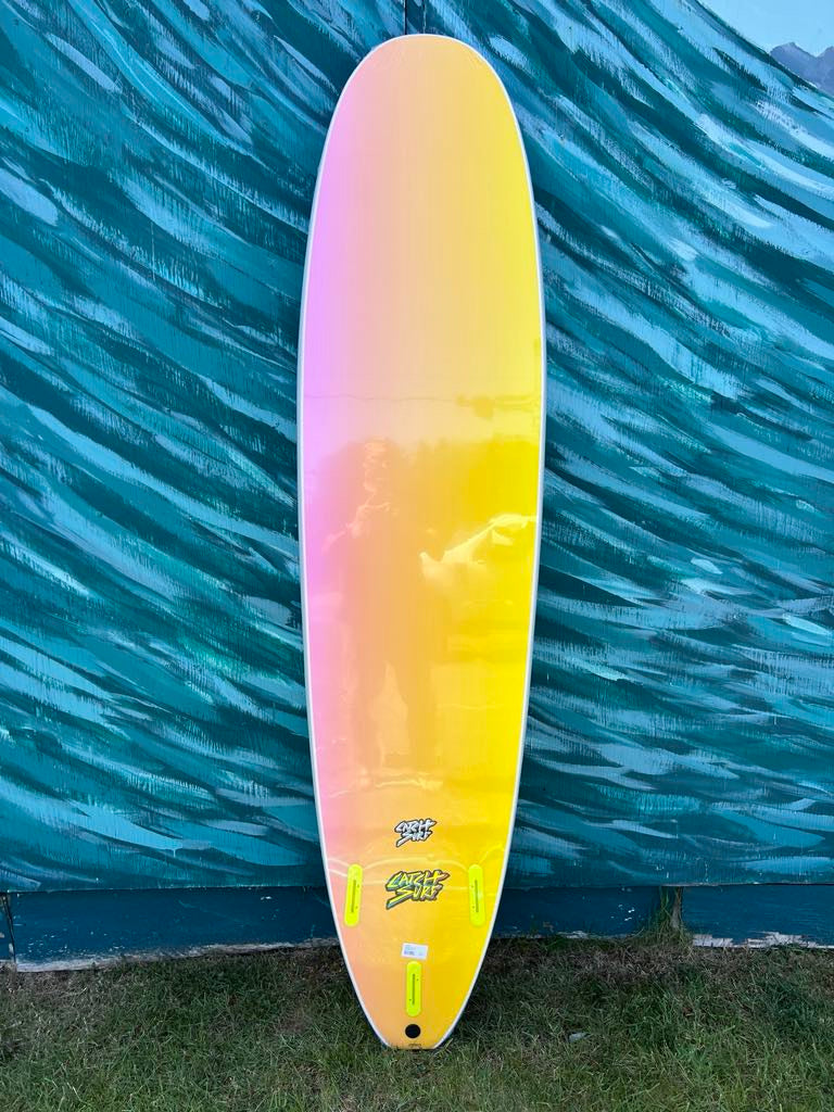 Catch Surf 8'0" "The Log" Soft Mid-Length Longboard Surfboard - Bottom 