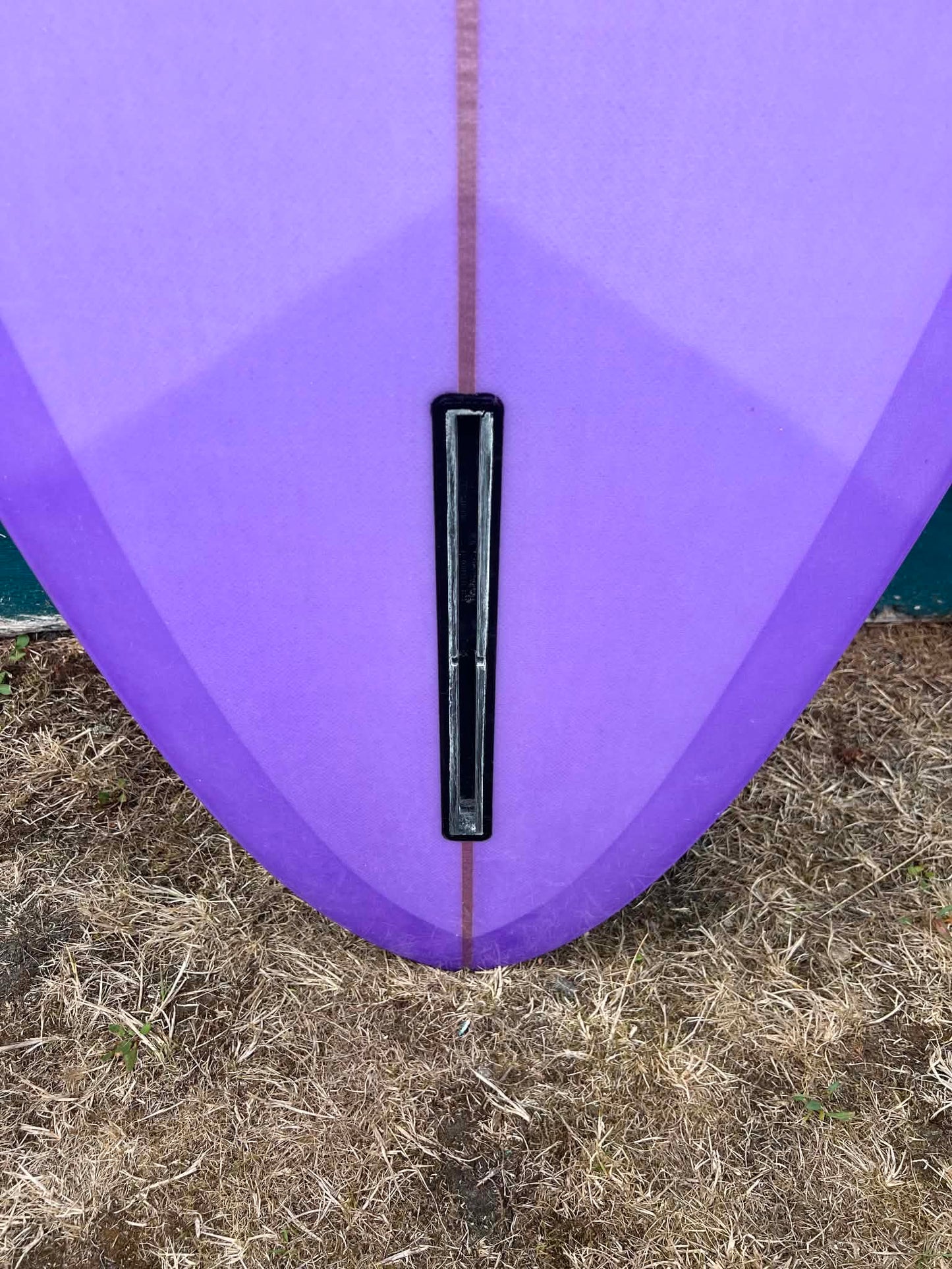 Bauer 9'4" Bull Whip Comp Noserider Longboard Surfboard - Fin