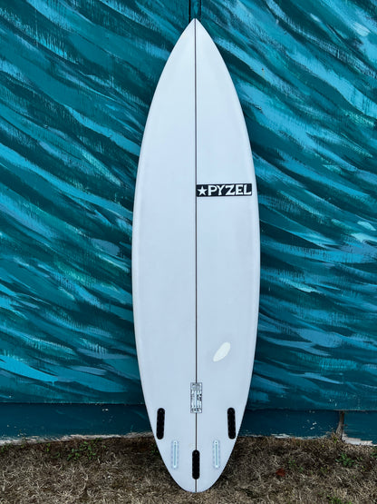 USED Pyzel 6'8" Ghost Shortboard Surfboard - Bottom