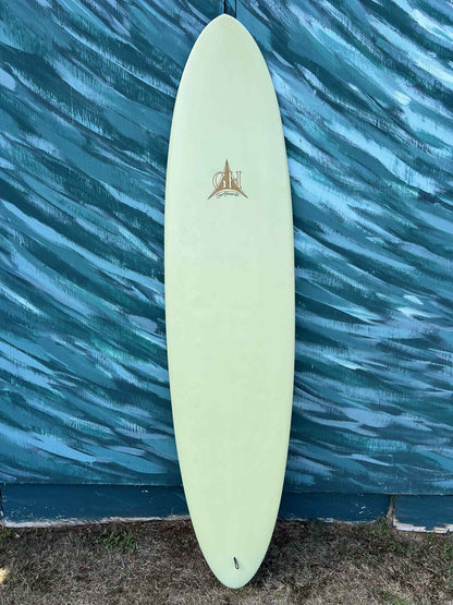 USED Gary Handel 7'6" Mid-Length Shortboard Surfboard