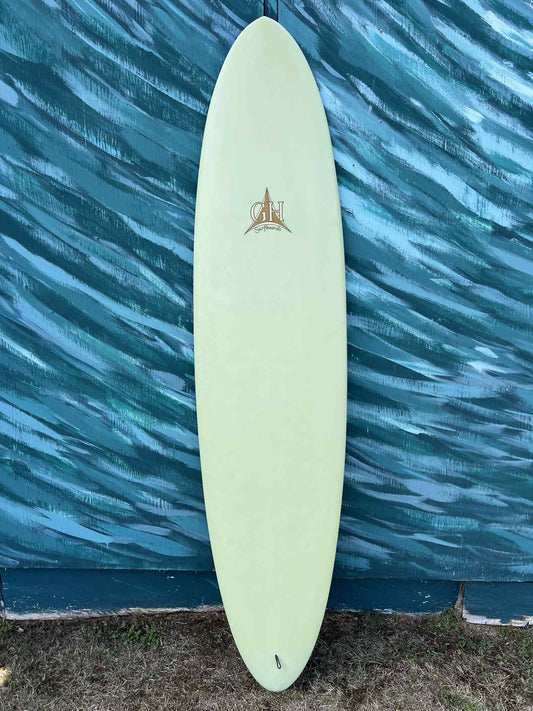 USED Gary Handel 7'6" Mid-Length Shortboard Surfboard