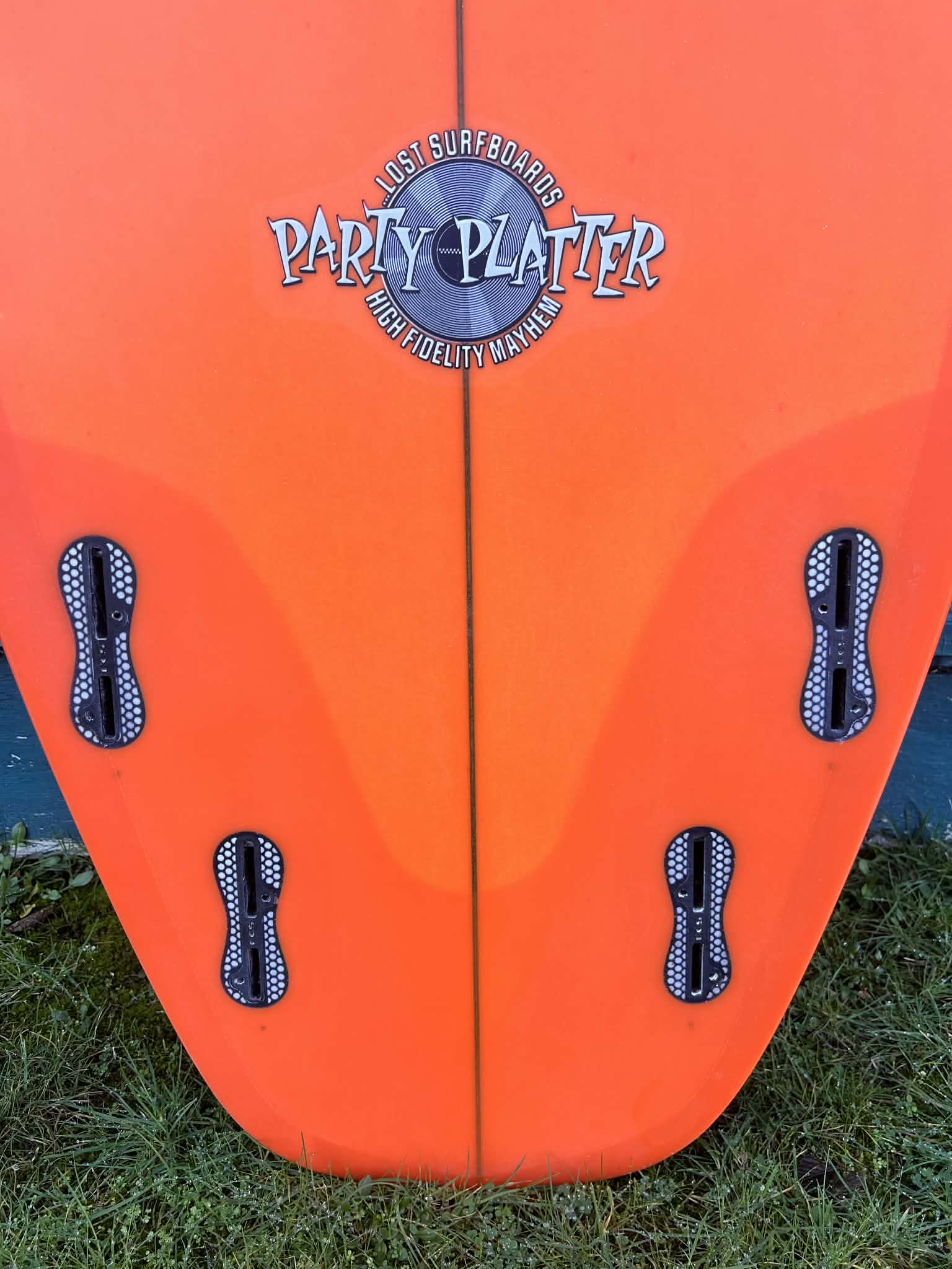 LOST by Mayhem 5'10" Party Platter Shortboard Surfboard - Fins