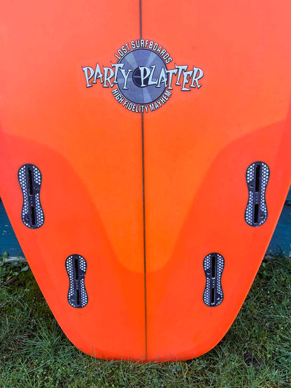 LOST by Mayhem 5'10" Party Platter Shortboard Surfboard - Fins