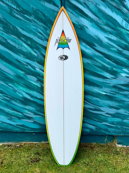 Pearson Arrow 6'2" Squash Tail Shortboard Surfboard