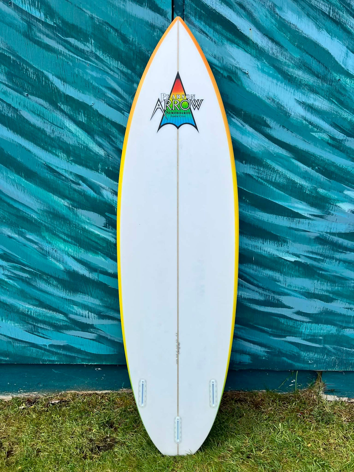 Pearson Arrow 6'2" Squash Tail Shortboard Surfboard - Bottom