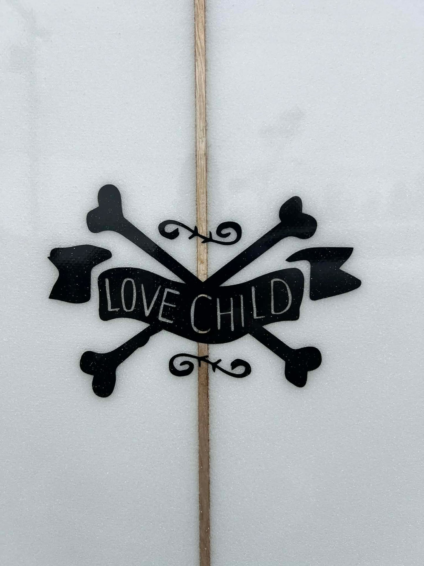 Modern 8'0" "Love Child" Mid-length Longboard Shortboard Surfboard - LC