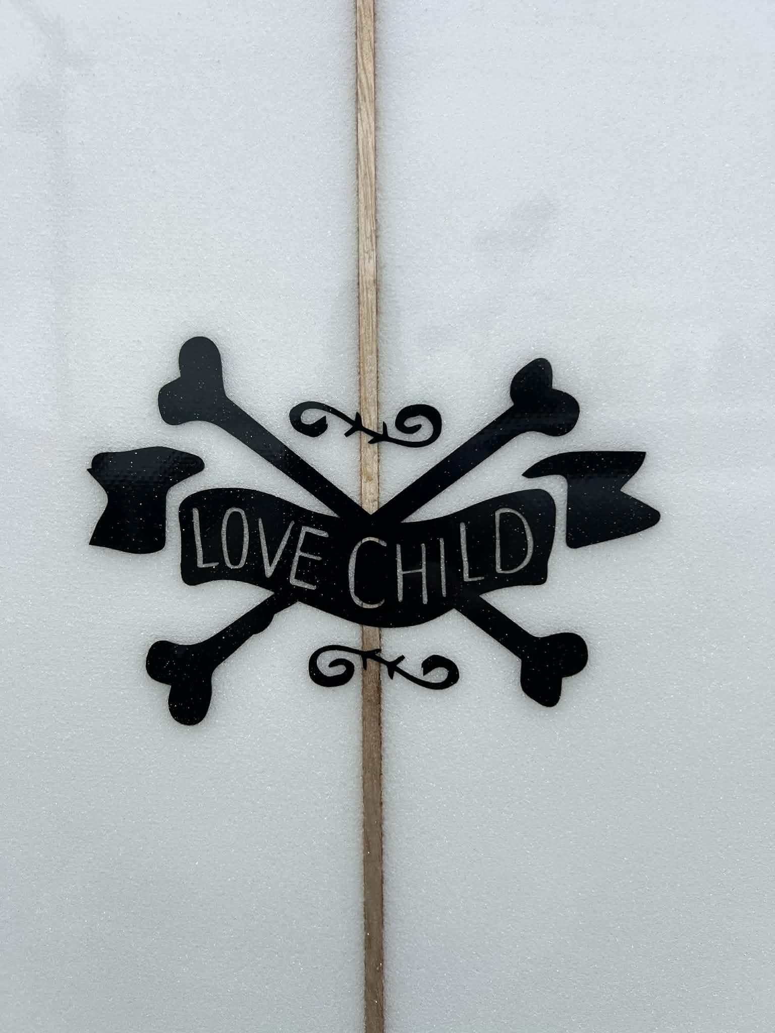 Modern 8'0" "Love Child" Mid-length Longboard Shortboard Surfboard - LC