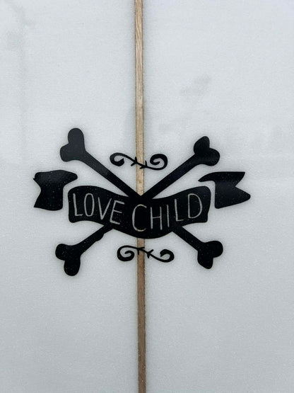 Modern 8'0" "Love Child" Mid-length Longboard Shortboard Surfboard - LC