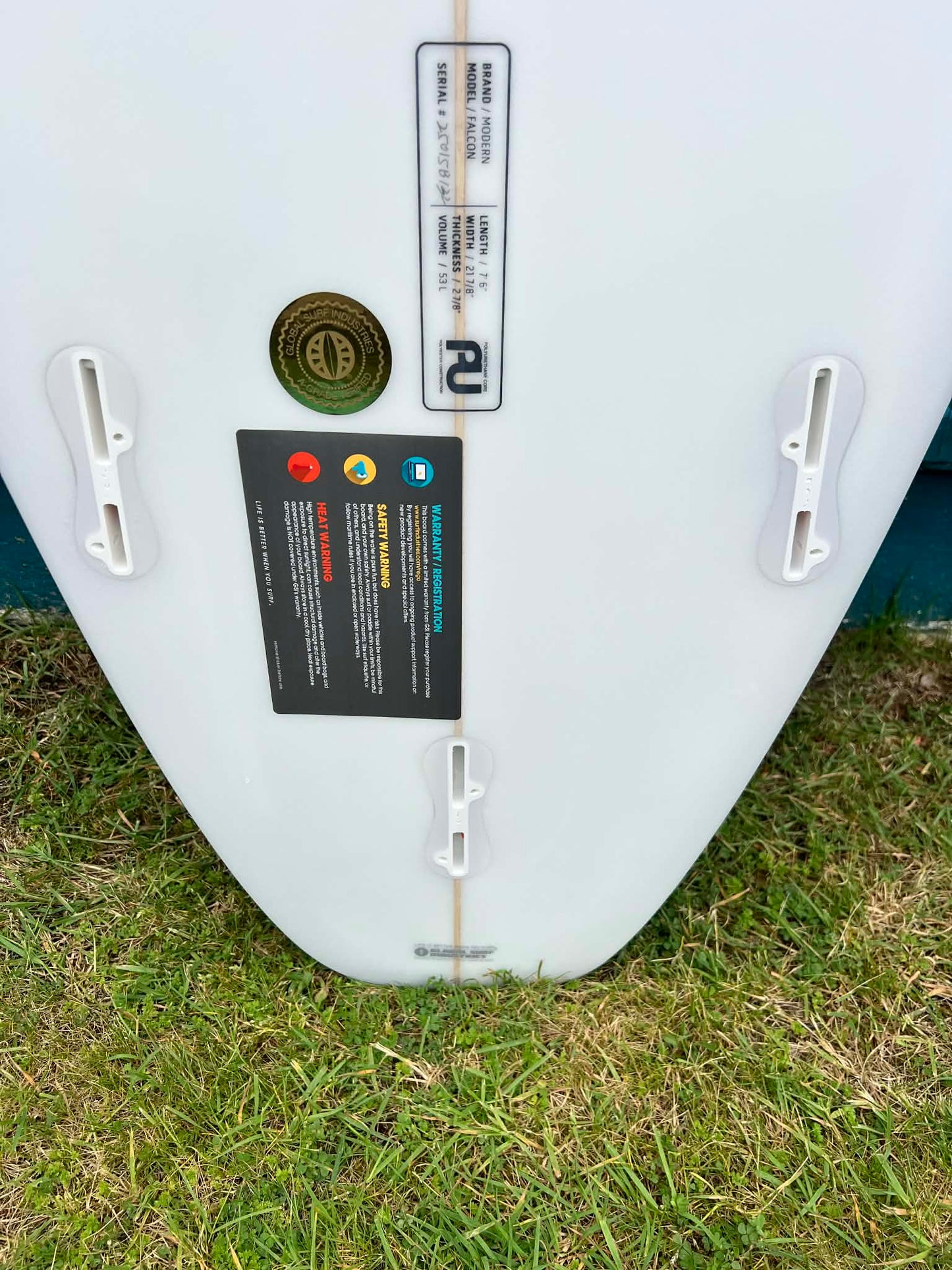 Modern 8'0" "Love Child" Mid-length Longboard Shortboard Surfboard - Boxes