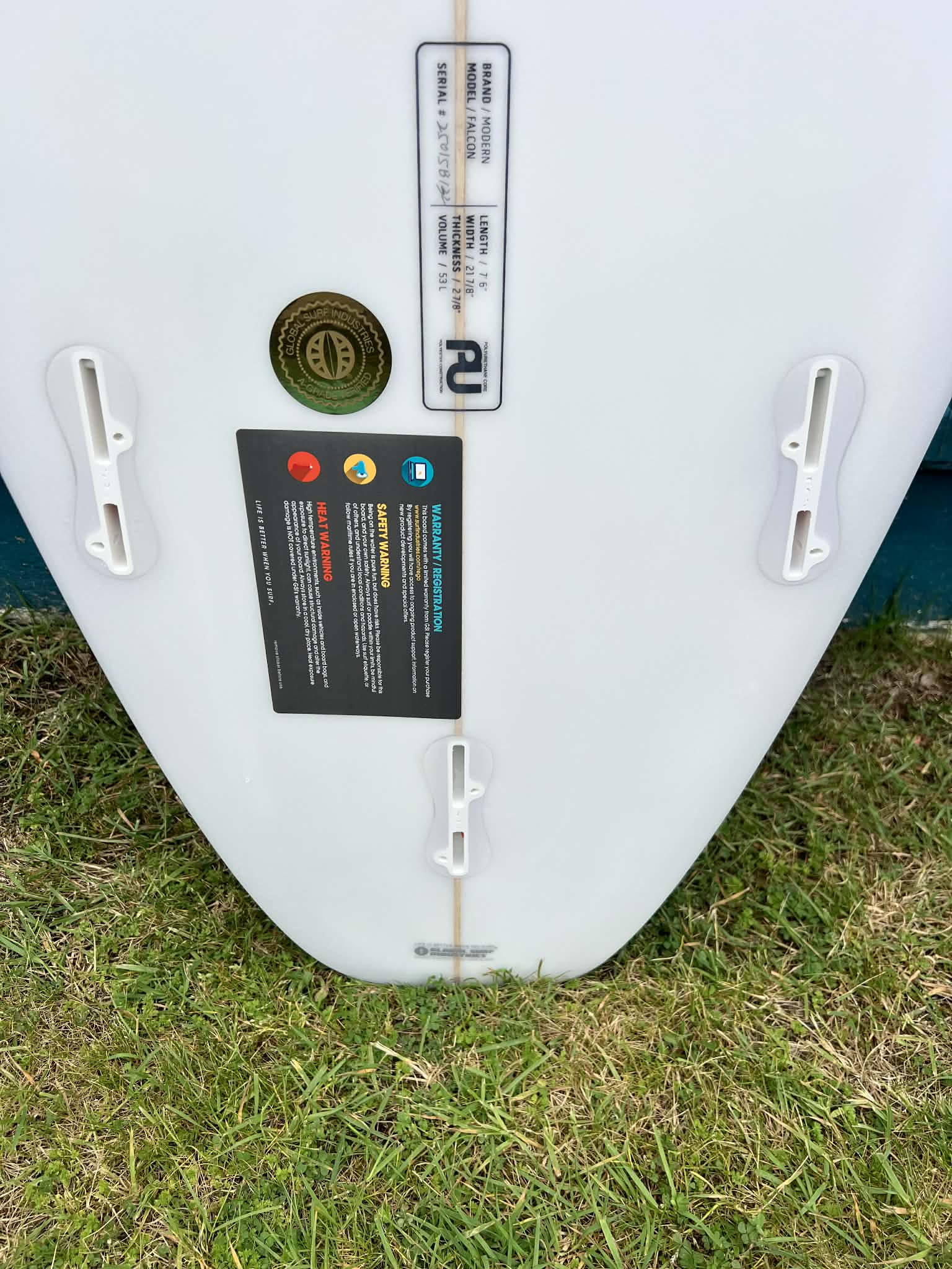Modern 8'0" "Love Child" Mid-length Longboard Shortboard Surfboard - Boxes