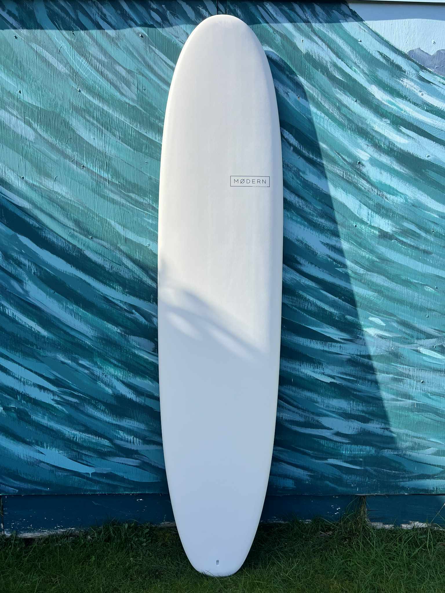 Modern 8'4" "Double Wide" Longboard Surfboard