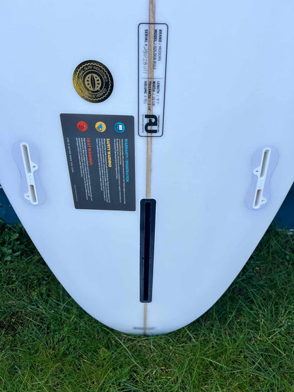 Modern 9'1" "Golden Rule" Longboard Surfboard - Fin Boxes
