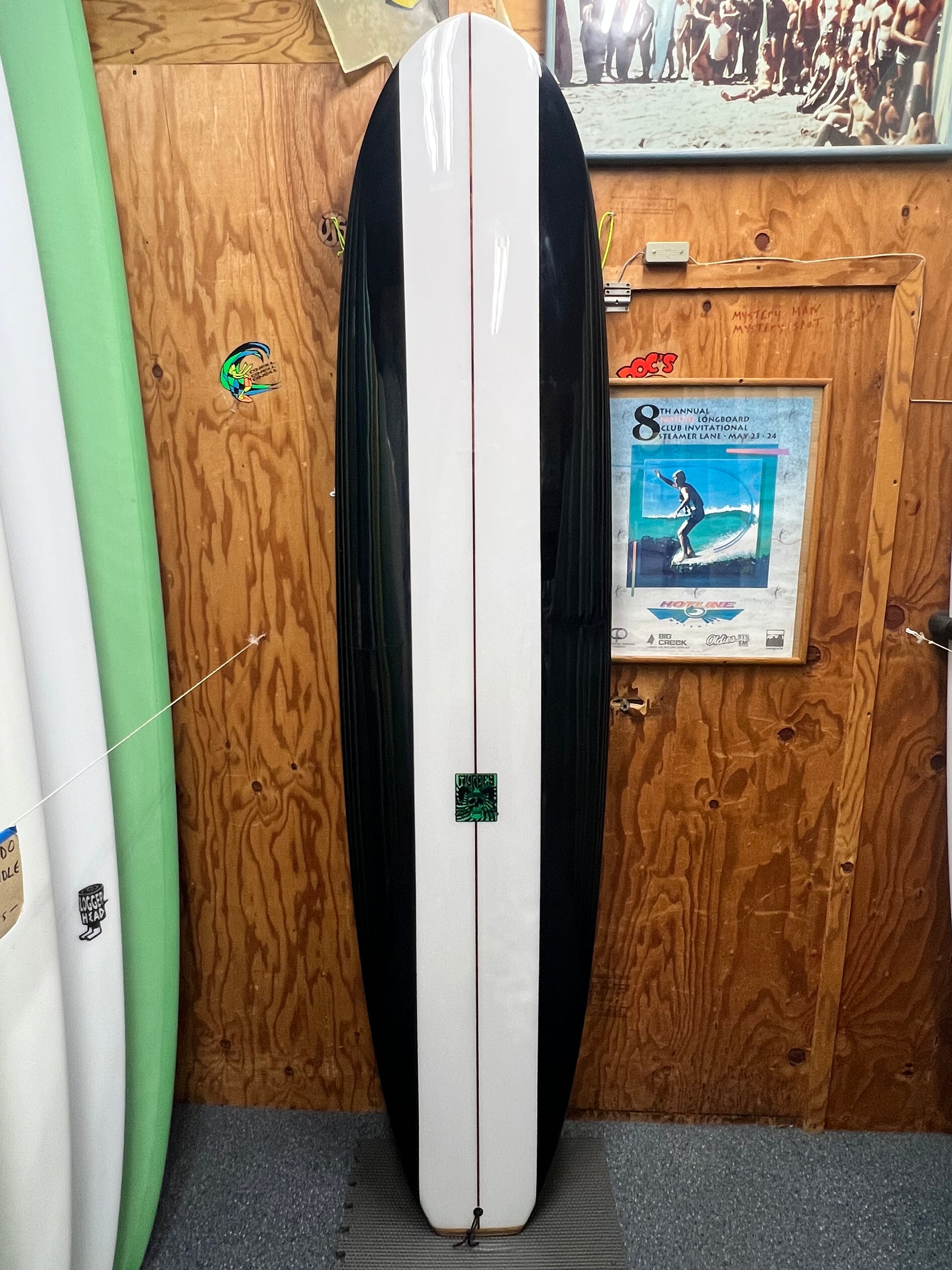 Murdey 8'0" Baby Bells Mid-Length Longboard Surfboard