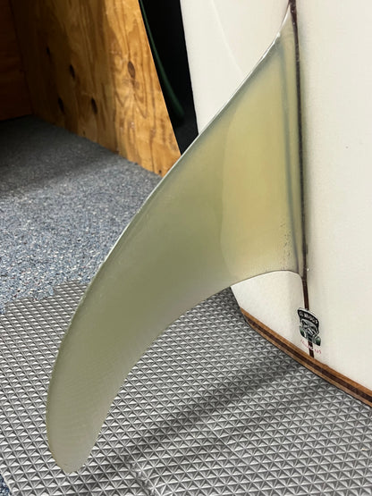 Murdey 8'0" Baby Bells Mid-Length Longboard Surfboard - Fin