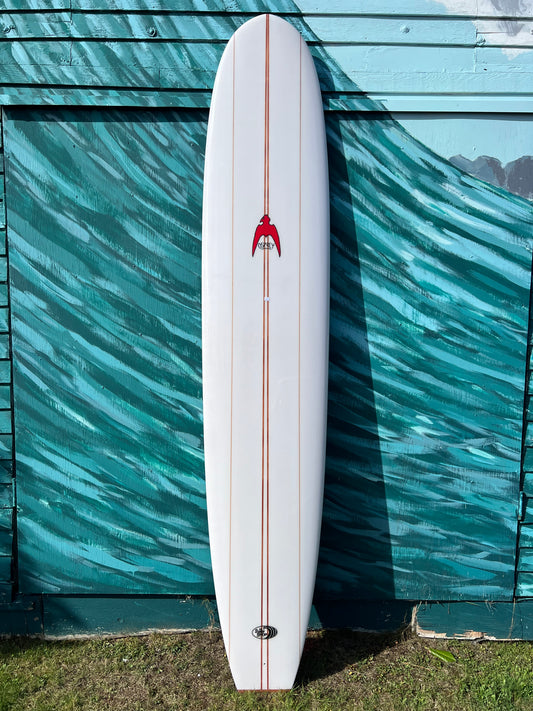 Osprey 9'10" 4 stringer Classic Longboard Surfboard