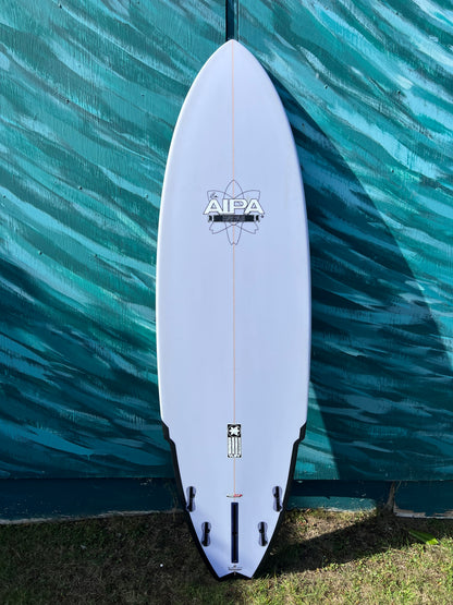 USED Aipa 7'0" Big Boy Sting Mid-Length Swallow Tail Shortboard Surfboard