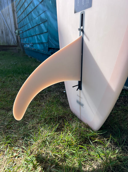 Salt Gypsy 8'0" Dusty Mid-Length Longboard Surfboard - fins