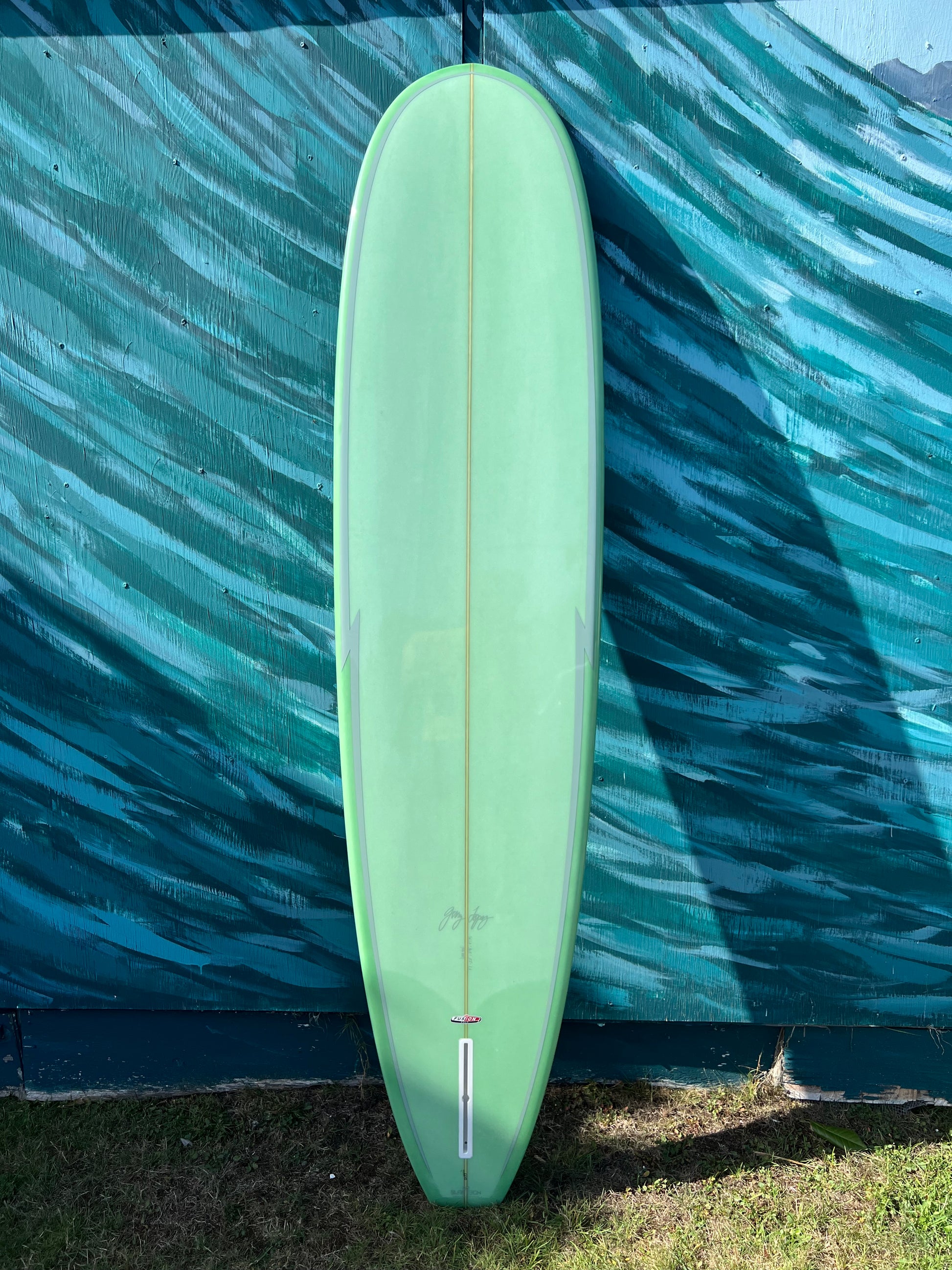 Gerry Lopez 8'0" Long Haul Mid-Length Longboard Surfboard - Bottom