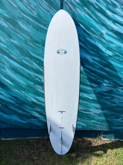 Takayama 7'6" Softop  Mid-Length Shortboard Longboard Surfboard