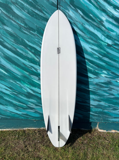 Loser Cool 6'10" Bonzer Shortboard Surfboard - Bottom