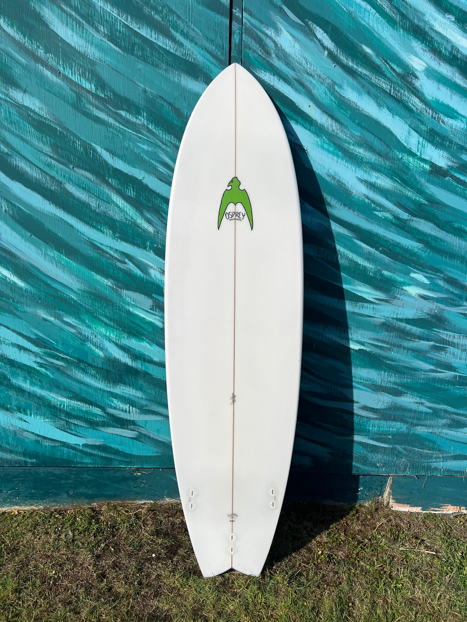 Osprey 6'6" Fish Shortboard Surfboard - Bottom