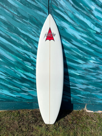 Pearson Arrow 6'2" Squash Tail Shortboard Surfboard