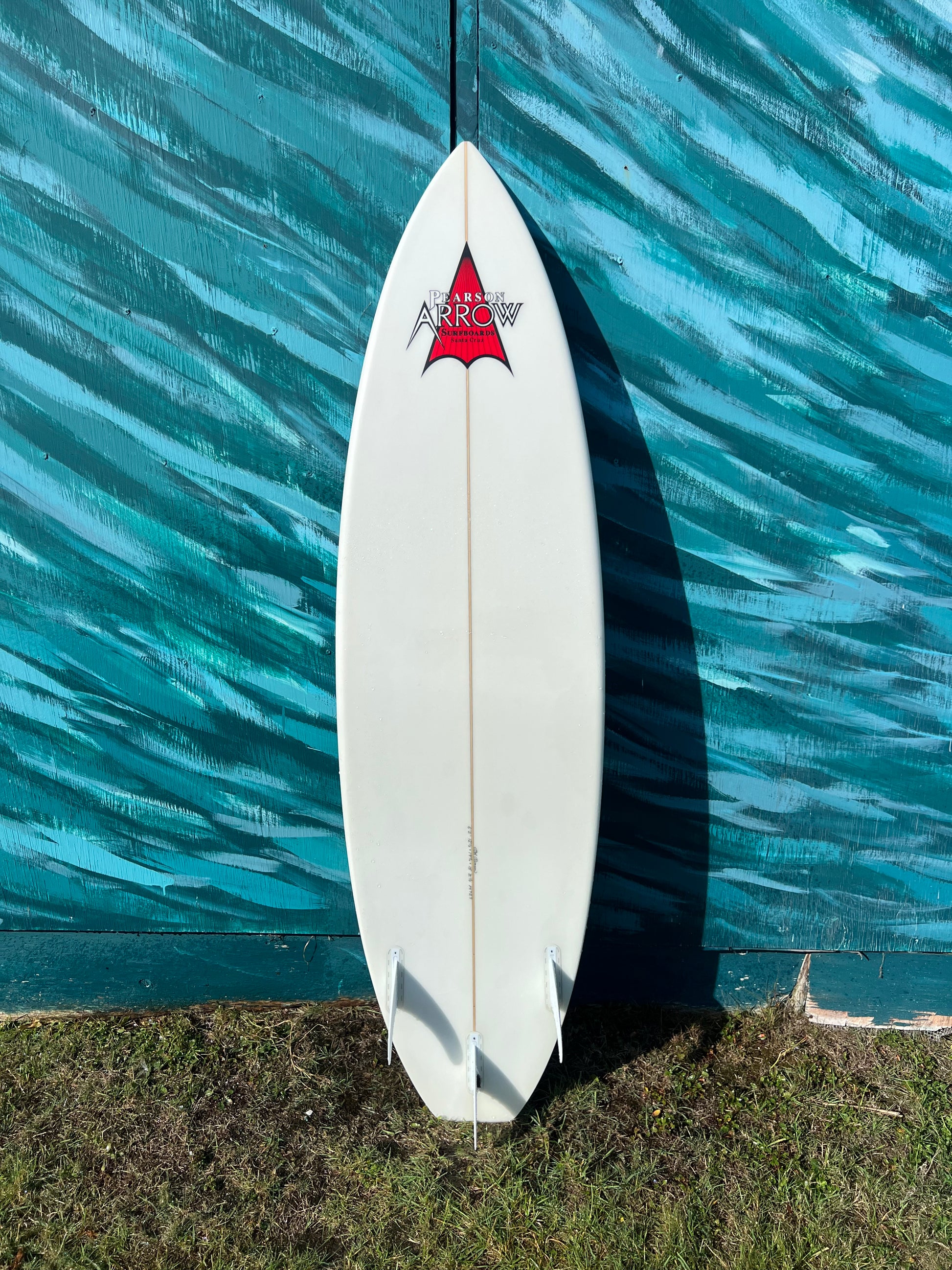 Pearson Arrow 6'2" Squash Tail Shortboard Surfboard - Bottom