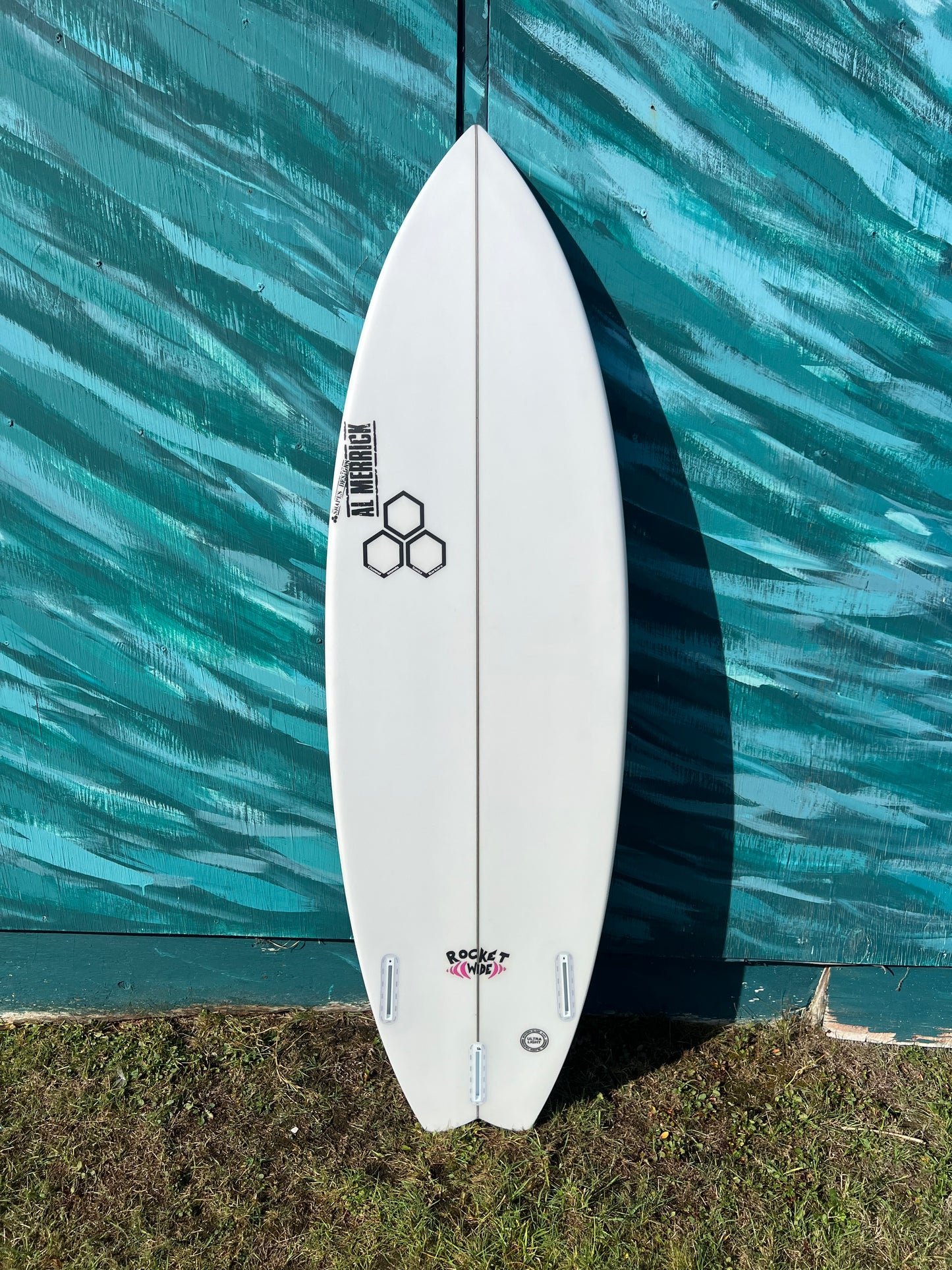 Channel Islands Al Merrick 5'11" Rocket Wide Fish Shortboard Surfboard - Bottom